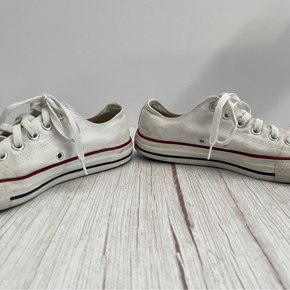 Converse Chuck Taylor All Star Low Top Shoes White Men Size 6.5 / Women's 8.5 - Picture 10 of 11